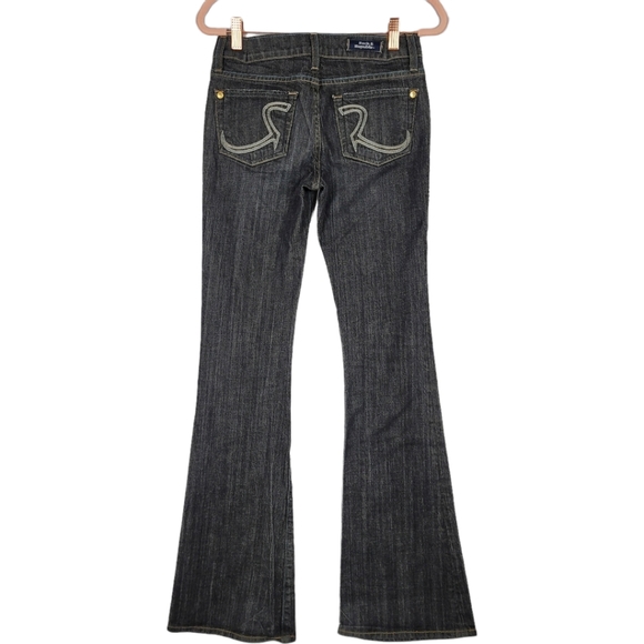 Rock & Republic Black Bootcut Jeans Size 24 - Picture 3 of 10